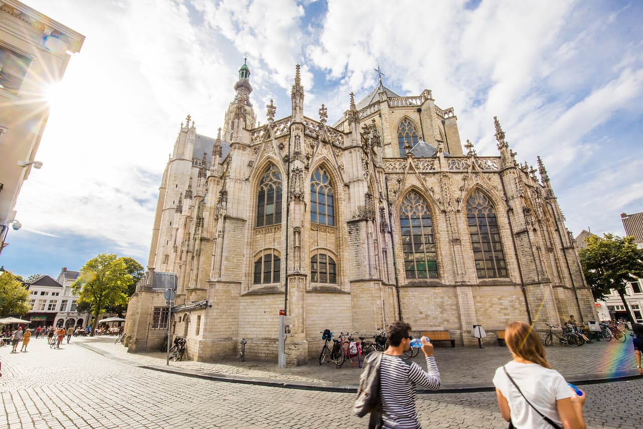 Uitzicht over de stad Breda